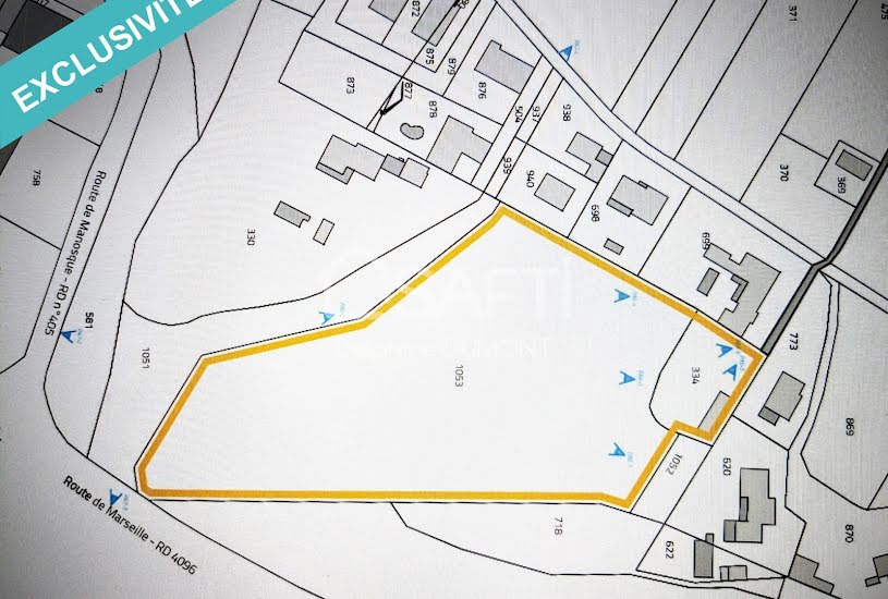  Vente Terrain à bâtir - 8 682m² à Corbières (04220) 