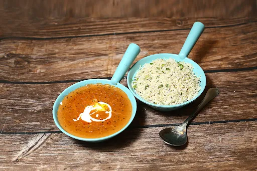 Jeera Rice+dal Makhani