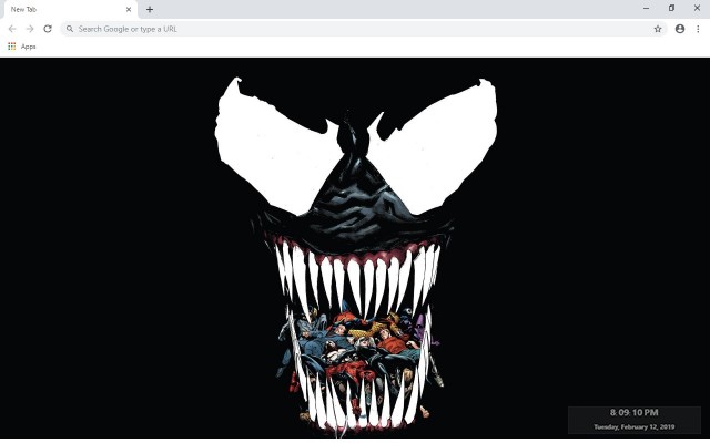 Venom Custom New Tab