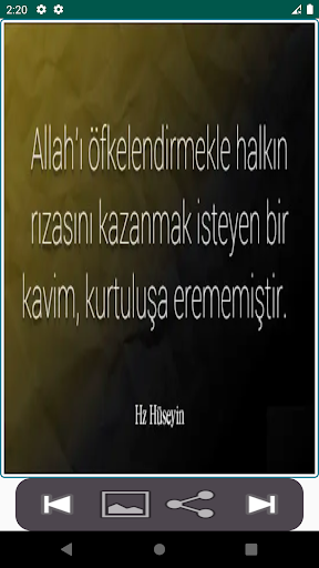 Hz Hüseyin Sözleri