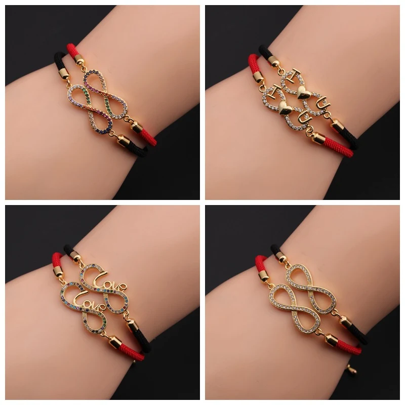 Mode koperen zirkonia armband voor koppels, een sieraad. Een stijlvol cadeau dat liefde en verbinding symboliseert, perfect voor geliefden.