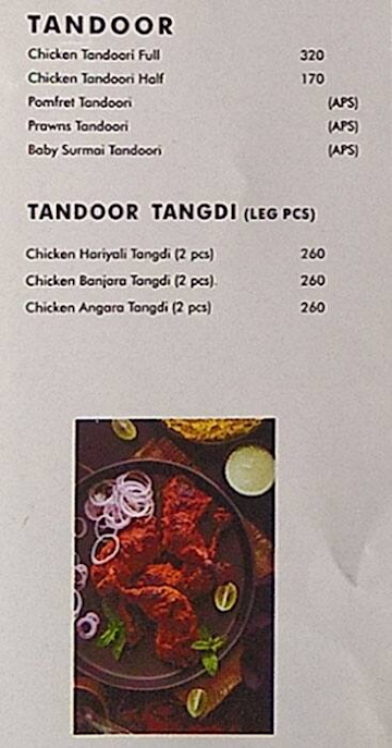 Tandoor Flames By Rollin Wheels menu 