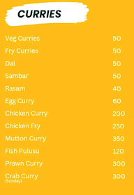 Bhimavaram Vindu menu 3