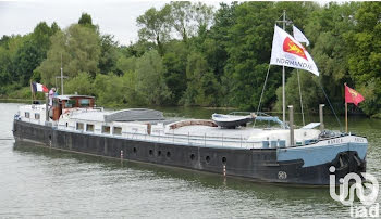 péniche à Rouen (76)