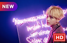 BTS Hot Star HD New Tabs Theme small promo image