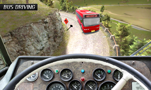 Screenshot Coach Bus Games Hill Bus Games