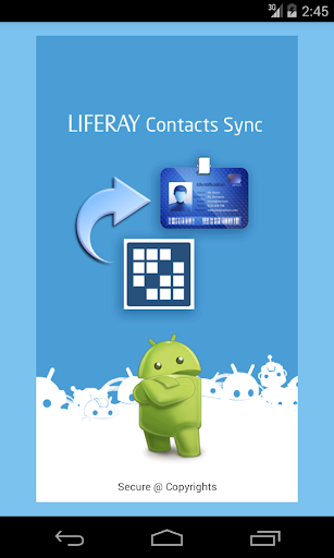 Liferay Contacts Sync app