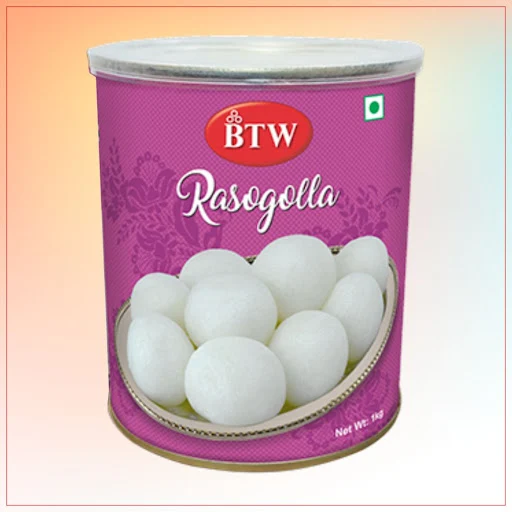 Rasgolla Tin 1 Kg (2 Pcs)