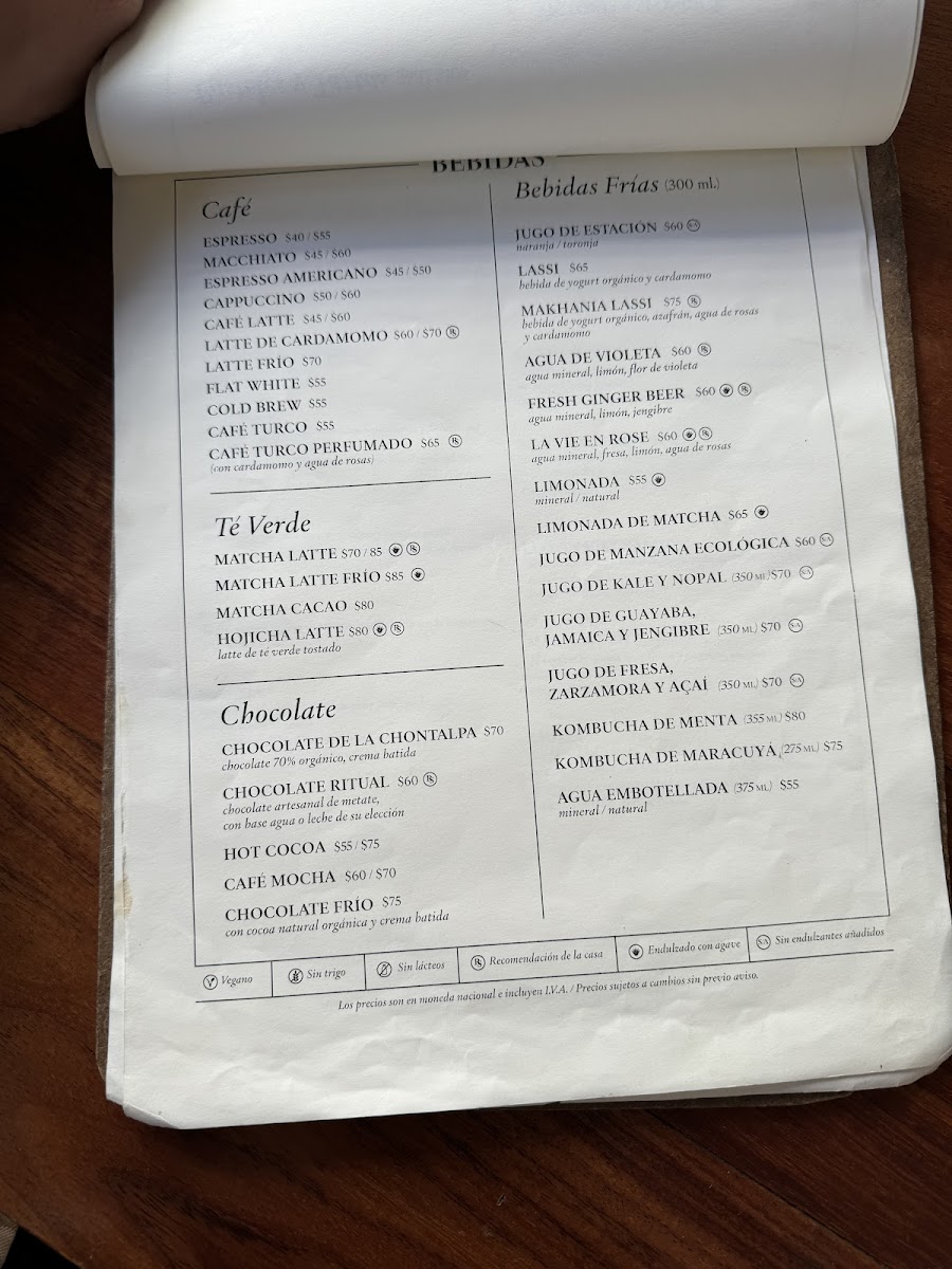 Café Ruta de la Seda gluten-free menu