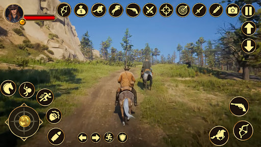 Screenshot West Cowboy Games Horse Riding