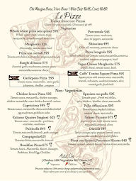 Caffe Tonino menu 5