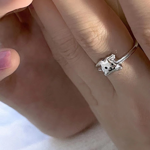 Title 1, Fashion Jewelry Simple Puppy Open Ring for Wome...