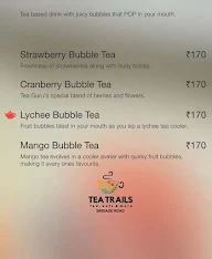 Tea Trails menu 1