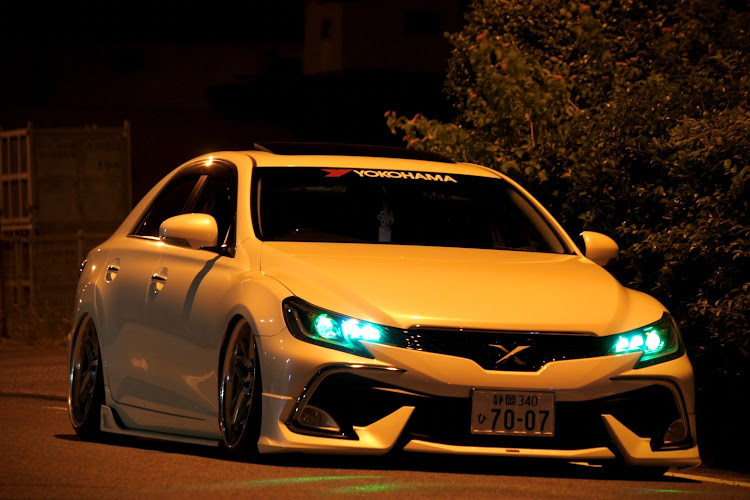 マークXのドアバイザー有り派・マークX 130系・撮影・ドライブ・洗車に関するカスタム事例の投稿画像1枚目