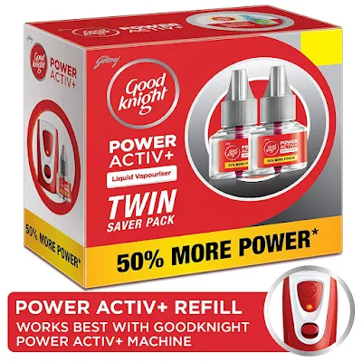 Good Knight Power Active + Cartridge Refill - 45 ml