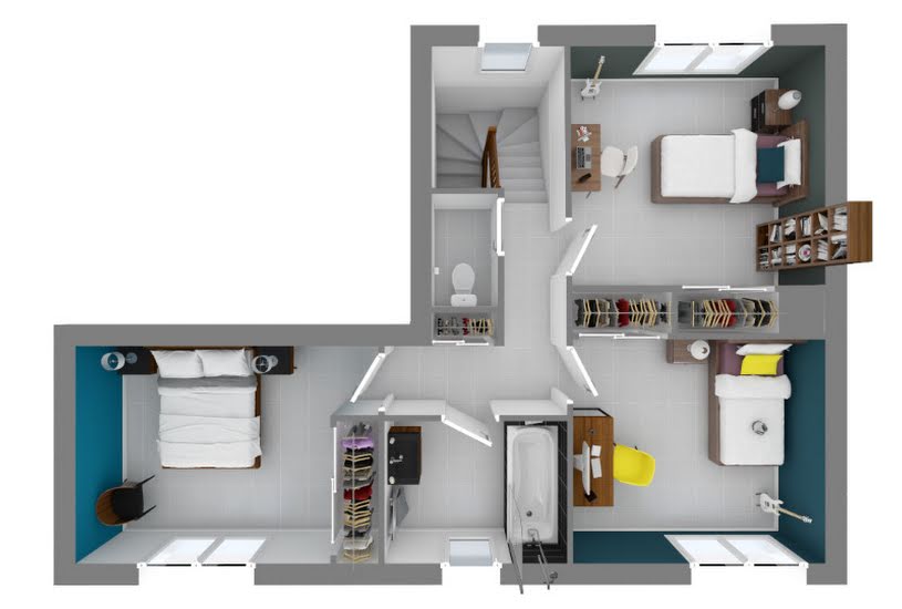  Vente Terrain + Maison - Terrain : 500m² - Maison : 112m² à Aubais (30250) 