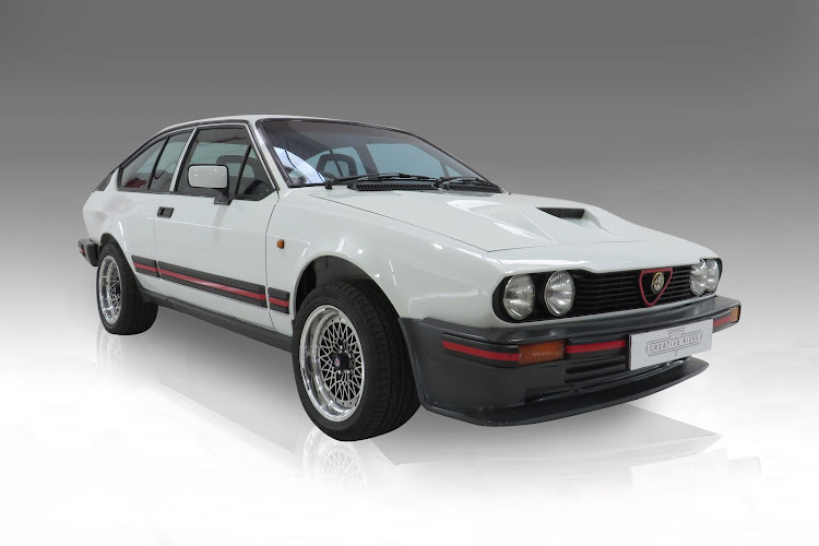 The locally-built Alfa Romeo GTV 6 3.0l remains a highly sought-out classic. Picture: SUPPLIED