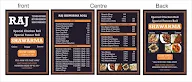 Raj Shawarma menu 2