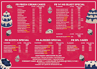 FB Cakes menu 1