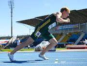 File picture of George Kusche of South Africa in the heats of the mens 800m during day 4 of the IAAF World Junior Championships at Zawisza Stadium in Bydgoszcz, Poland.