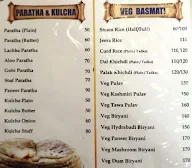 Masalaa Family Restaurant menu 2