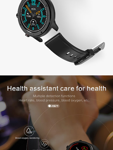 Title 6, Multifunctional waterproof smart watch. Track y...