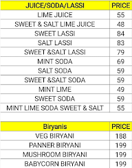 SLV Pure Veg menu 6