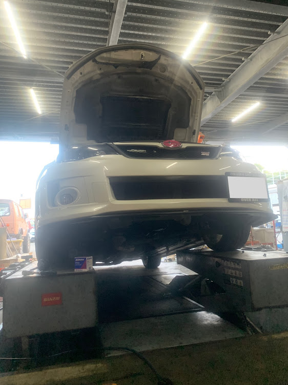 インプレッサ WRX STIの暑い、、暑いぞおおお！！・オイル&エレメント交換・WRX STIに関するカスタム事例の投稿画像2枚目