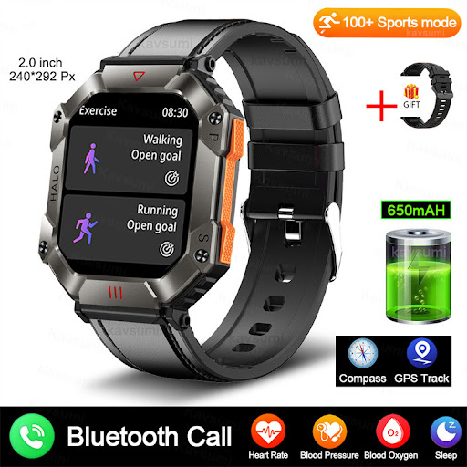 Title 6, New Android GPS Fitness Smartwatch for Women. T...