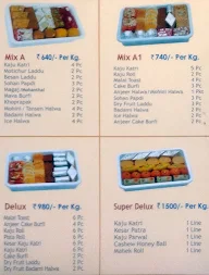 MM Mithaiwala menu 5