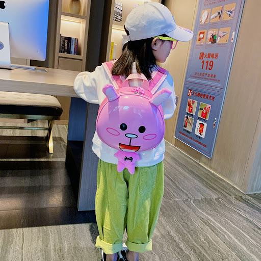 Title 6, New Cartoon Cute Eggshell Bag Childrens School...
