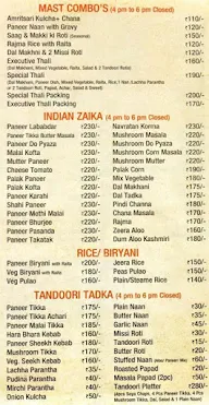 Baba Dairy menu 2