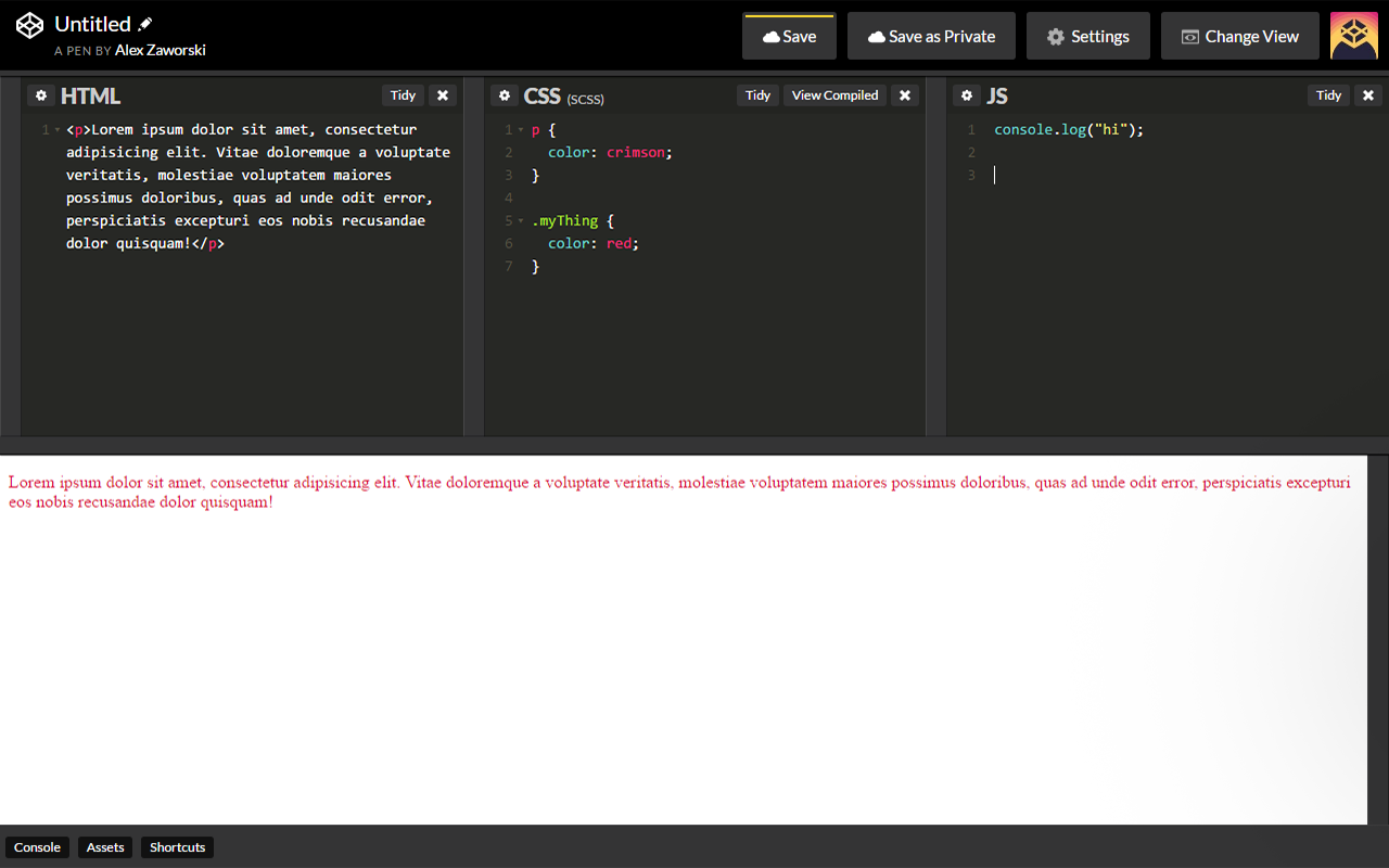 CodePen Enhancement Suite Preview image 2