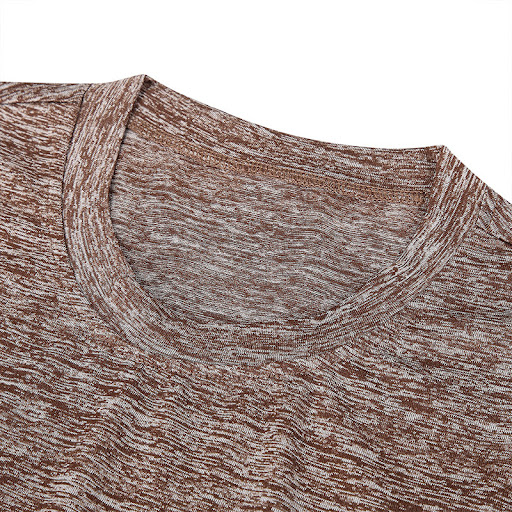 Title 6, Mens Short-sleeved Solid Color Quick-drying Sp...