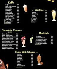 Cafe Chocolicious menu 1