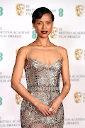 Gugu Mbatha-Raw at the EE British Academy Film Awards 2021 at London’s Royal Albert Hall. 