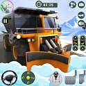 Icon Snow Excavator Truck Simulator