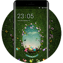 Fairytale Anime Wallpaper Cute Bird Green 1.0.0 APK Скачать