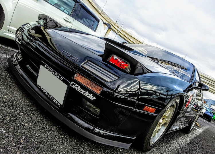 RX-7のFC3S・ミッチー撮り・飯テロ・大黒パーキングに関するカスタム事例の投稿画像5枚目