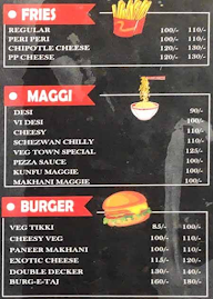 Vegtown menu 3