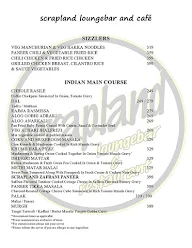 Scrapland Loungebar & Restaurant menu 4