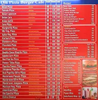 Om Pizza Burger Cafe menu 1