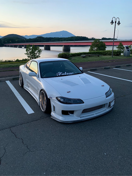 シルビアのホイール交換・タイヤ交換・ドライブ・シルビアに関するカスタム事例の投稿画像1枚目