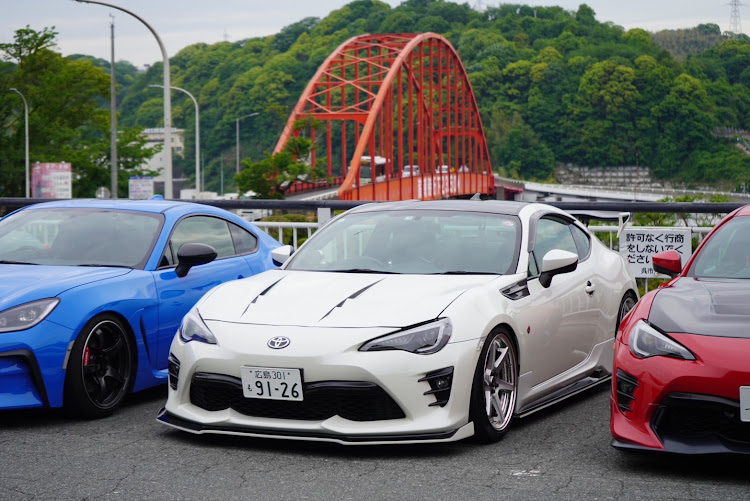 86の#ブレンボ・#ビックキャリパー・やまさんに投稿急かされた笑・福岡民に朝9時尾道は無理ゲー・夜の撮影中は爆睡に関するカスタム事例の投稿画像9枚目