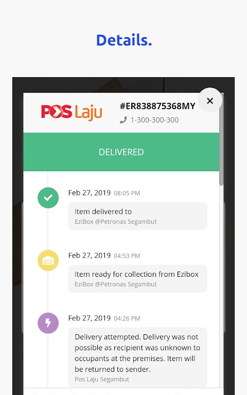j&t tracking parcel shopee