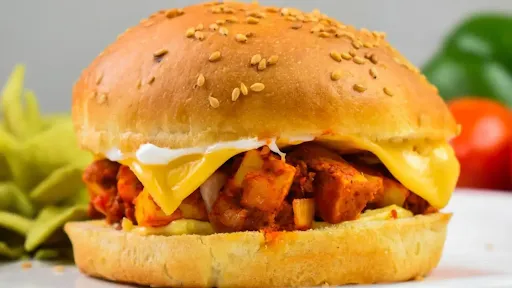 Paneer Tikka Burger