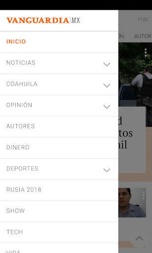 Screenshot Vanguardia