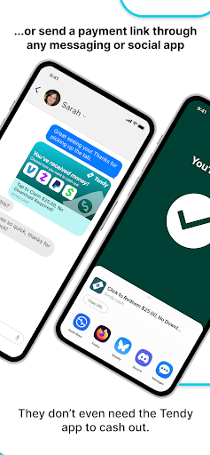 Screenshot Tendy: The Pay-Anyone App