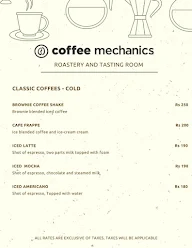 Coffee Mechanics menu 7