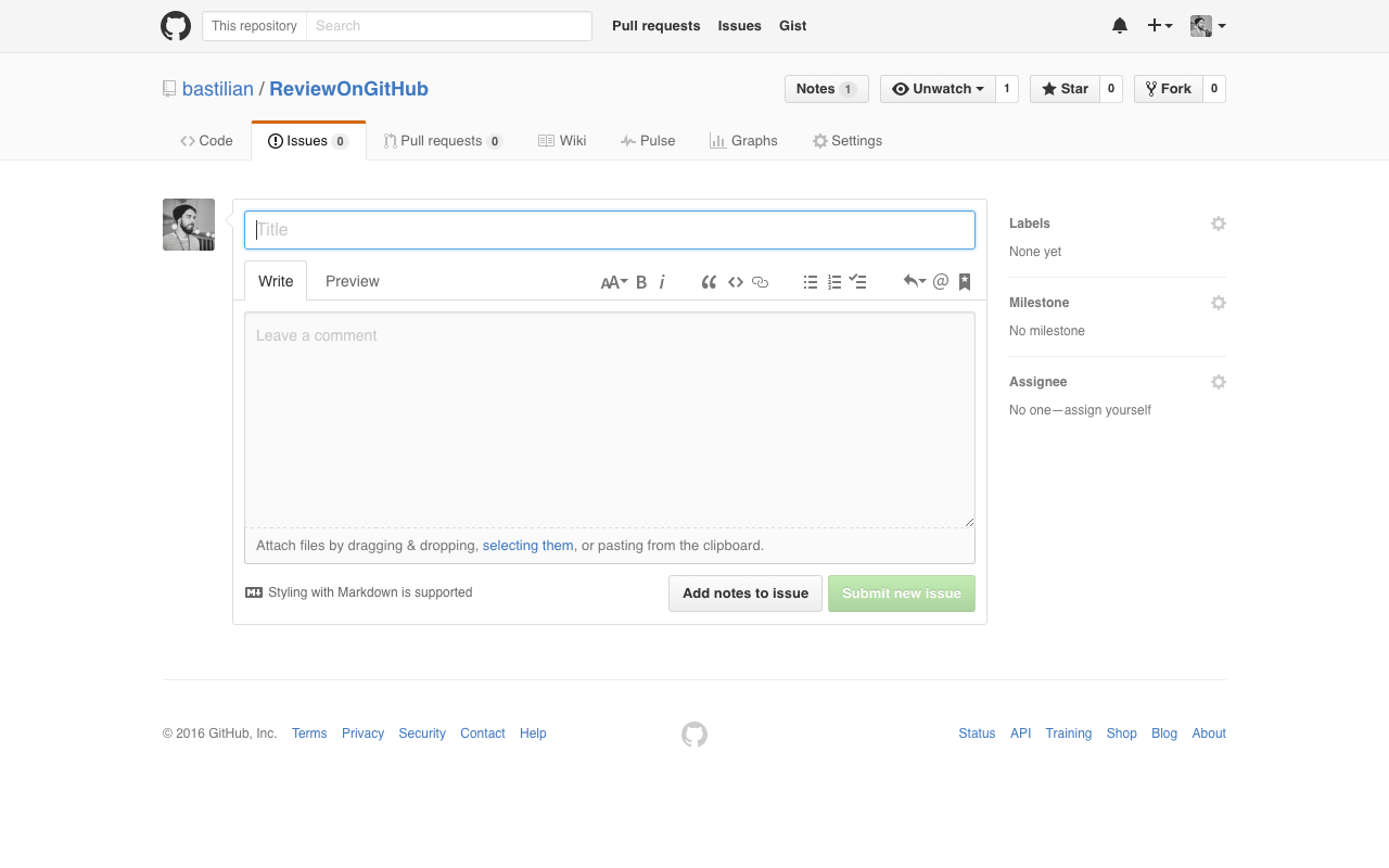 Review on GitHub Preview image 2